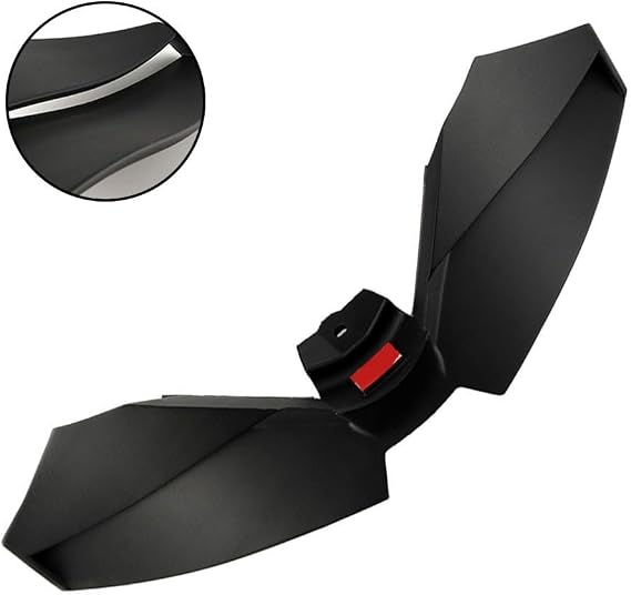 Motorcycle Fairing Wing - Motorcycle Front Spoiler Winglets for MT-09 for MT-09 SP 2024–2025, Black