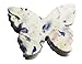 Seed Paper Butterfly set of 24 with 100% recycled fibers and petals #45s - 3 inch