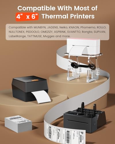 Image of Phomemo 241BT 4X6 Wireless Shipping Label Printer & 250 Sheet 4x6 Direct Thermal Labels, Bluetooth Thermal Label Printerfor Small Business, Labels Printers for Shipping Package