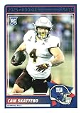 2025 Score Rookies #1 Cam Skattebo New York Giants Official Football Card in Raw (NM or Better) Condition
