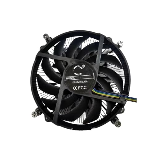 Radiateur CPU ultra-mince 1U en cuivre 85W pour serveur informatique