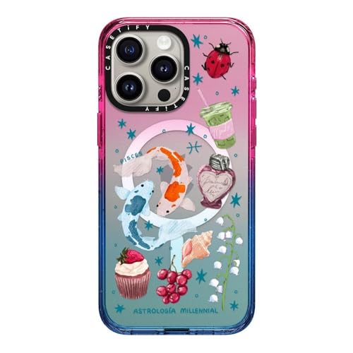 Coque pour iPhone 15 Pro Max anti-choc et robuste avec motif Poissons