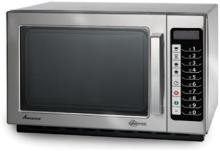 Amana RCS10TS Commercial Microwave Oven, 1000 Watts, Medium Volume,
