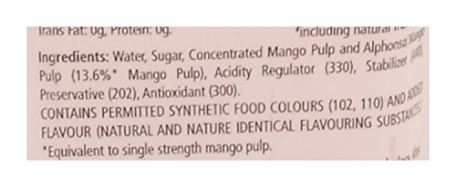 Image of Tropicana Fruit Juice - Mango, 600ml Bottle