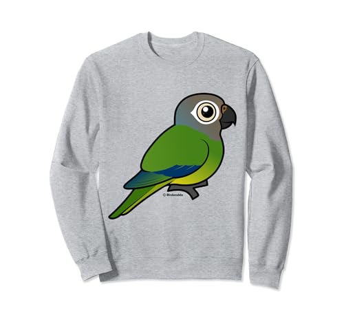 Cute Cartoon Dusky-headed Parakeet Birdorable Conure Bird Sweatshirt