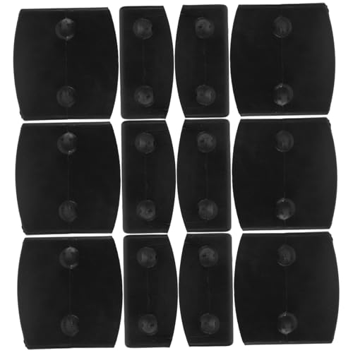 36Pcs Bed Holders and Connectors Versatile Bed Rail Hardware for Easy Installation and Repair of Slats Includes Single and Double Buckles