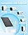 Solar Panel for Security Camera, 5V 4W Solar Panels Charger Compatible with Eufycam 2C/2C Pro/2/2 Pro/E20/E40/E, Micro USB & Type-C Port, IP65 Waterproof, 9.8ft Charging Cable & Wall Mount, 4 Pack