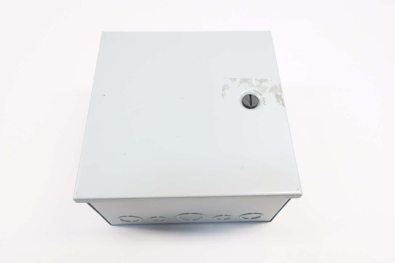 NEW HOFFMAN AHE10X10X6 STEEL ELECTRICAL ENCLOSURE 10X10X6IN D562075