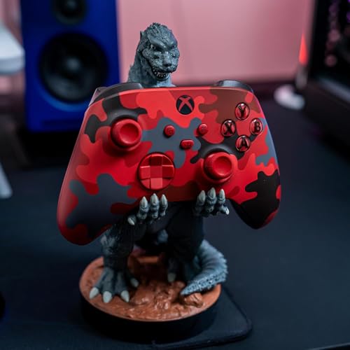 Image of Exquisite Gaming Cable Guys Godzilla Controller Holder - 8.5in Licensed Collectible Figure & Phone Stand