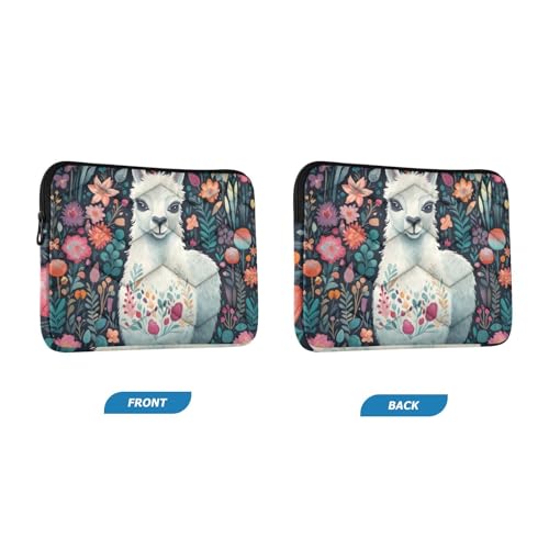 Funda para portátil Alpaca Wildflowers 13-14 pulgadas miniatura 2