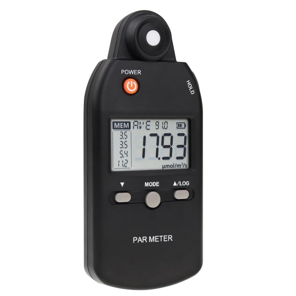 La Baieso Light Par Meter Illuminance Meter Ppfd Quantum Sensor Full-Spectrum Record Function Indoor Outdoor Plant Meter