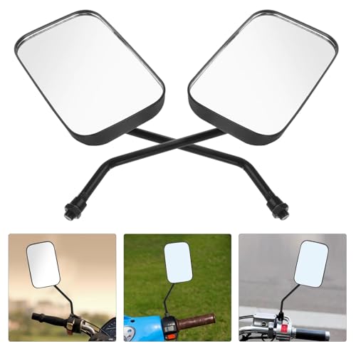 Manillar ajustable para evitar puntos ciegos con espejo retrovisor extragrande 2