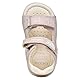 Geox Baby-Mädchen B MACCHIA Gir Sandal, Rose/Off White, 24 EU
