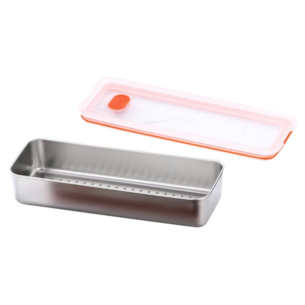 Amosfun 5 Recipientes Herméticos Para Guardar Tocino En El Frigorífico Para Queso Tocino Ternera Y Cerdo Organizador De Plástico Con Tapa.