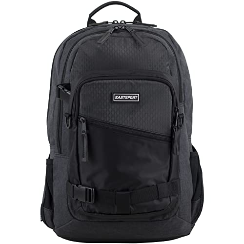 Eastsport (2 for 1) Universal Commuter Backpack w/Matching Shoulder Bag - Black4