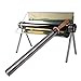 Sonda for forno solare portatile, campeggio in acciaio inossidabile esterno BBQ Grill pieghevole a solare grill cottura attrezzatura di sopravvivenza senza fumo for il campeggio e le escursioni