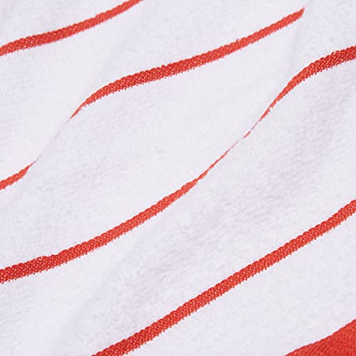 Amazon Basics 100% Cotton Terry Kitchen Dish Towels, Popcorn Texture - 8-Pack, Red Stripe Amazon Basics 100% Cotton Terry Kitchen Dish Towels, Popcorn Texture - 8-Pack, Red Stripe