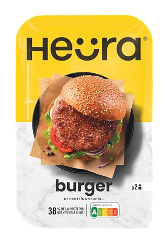 Hamburguesa estilo ternera Heura | Proteína Vegetal