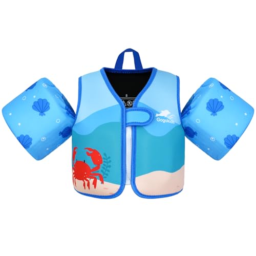 Image of Gogokids Puddle Float Jumper 33-66 Pounds, Toddler Swim Vest Kids Floaties