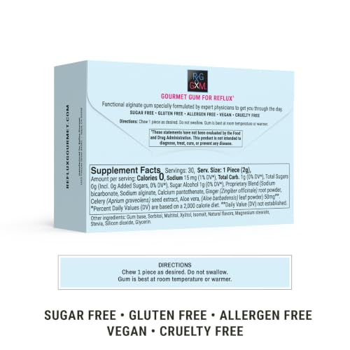 Reflux Gourmet Berry Soothe Alginate Gum