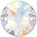 Produktbild Swarovski 10 Stück Elements 3288, Crystal AB, 8 mm, Strasssteine zum Aufnähen