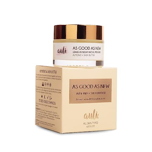 Auli Night Cream For Normal to Dry Skin Types | Almond Oil and Shea Butter | Anti Aging Face Cream to Reduce Lines, Wrinkles and Pigmentation | As Good As New – 60GM