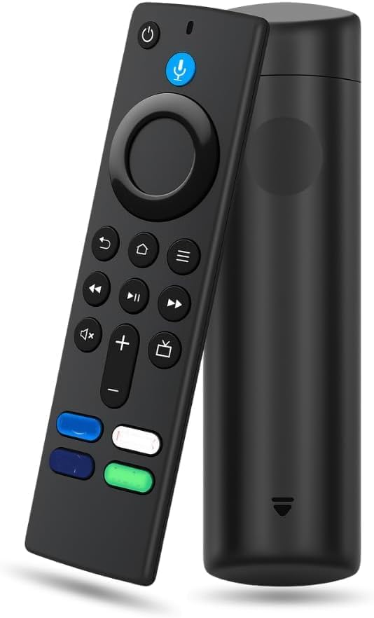 Controle Remoto com Comando de Voz Compatível Com Stick, Stick 4K – Compatível com Modelos Stick Tv – Teclas de Atalho e Funções de Controle de TV – TODOS OS MODELOS