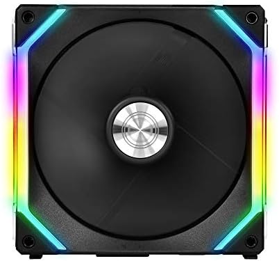 Lian-Li UNI FAN SL140 RGB PWM Lüfter, schwarz - 140 mm