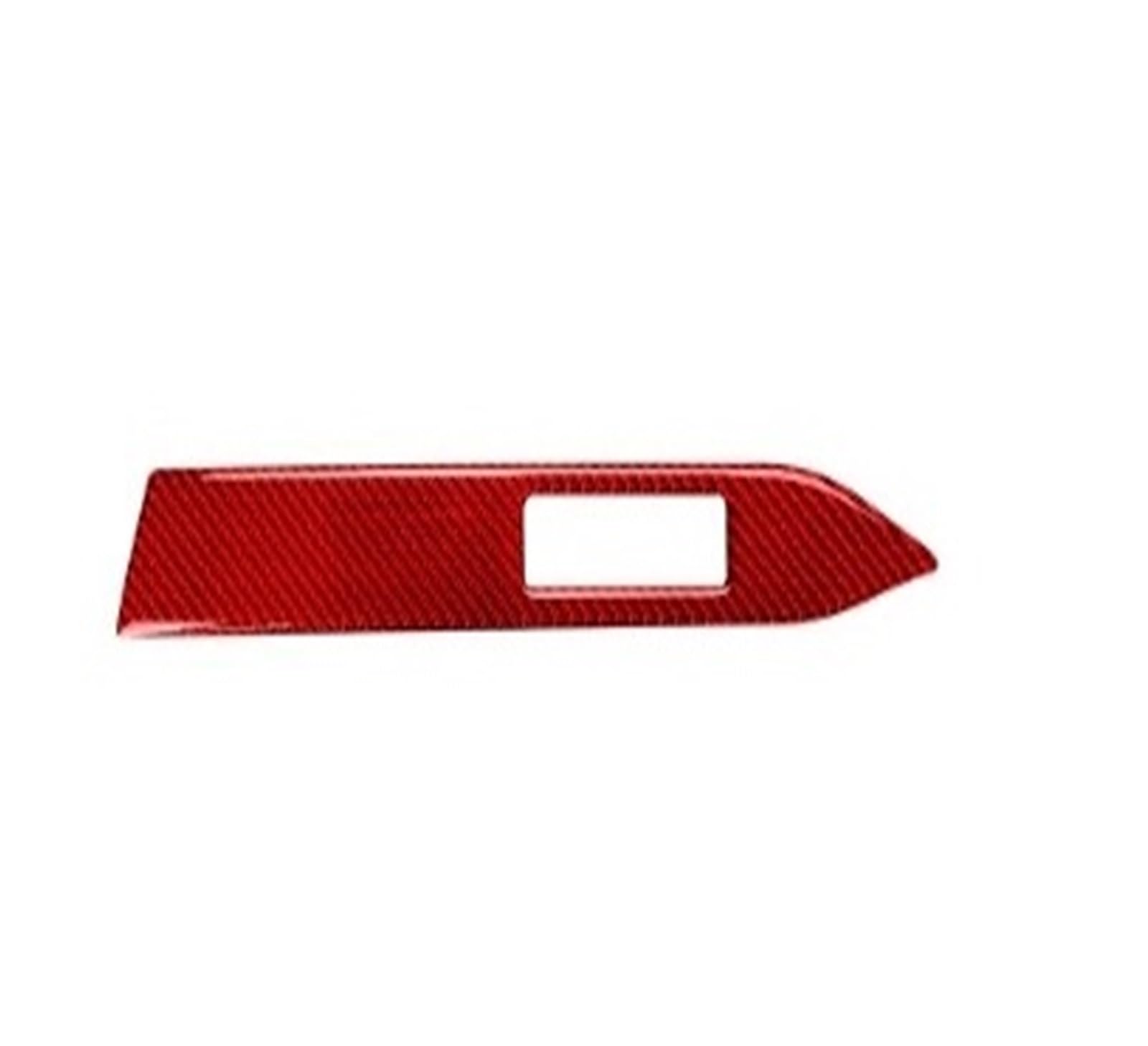 Car Interior Moulding Trim for Mustang 2015-2021 Car Interior Dashboard Decoration Strip Sticker Styling Trim Cover Interior Accessories(Red(RHD))