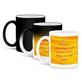 3dRose Coffee Mug, Size - 11oz - Sometimes good things fall apart so better things can fall together inspirational quotes - funny coffee cup gift