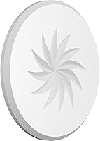 Vista 10 de Ekena Millwork ROSP030X030X100GRY13 Roseta estándar con borde biselado, 3.0 in de ancho x 3.0 in de alto x 1.0 in, PVC