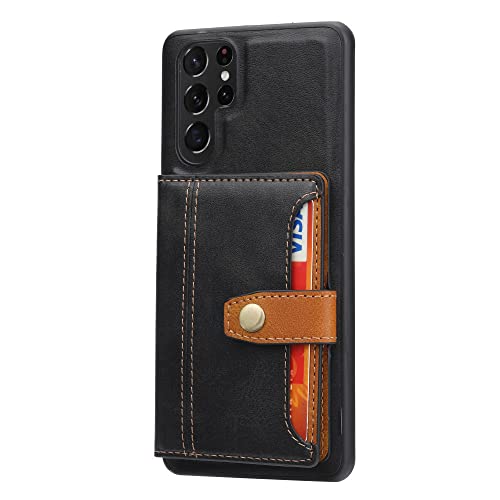 Protégez votre Galaxy S21 FE avec cet étui portefeuille en cuir anti-choc et fonctionnel