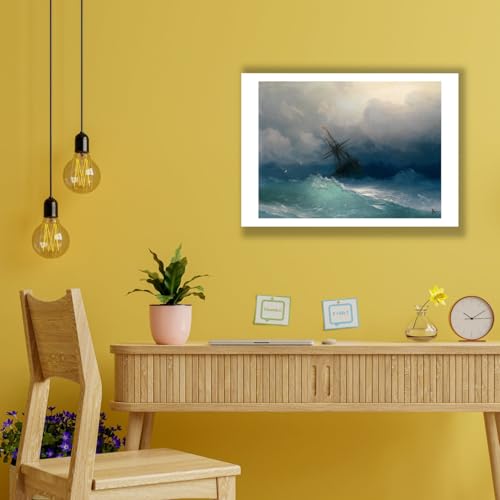 Poster Ivan Aivazovsky grand format mat pour decoration murale salon - 2