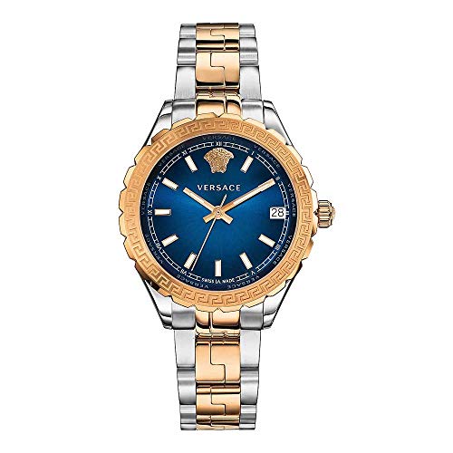 Preisvergleich Produktbild Versace Damen Analog Quarz Uhr mit Edelstahl Armband V12060017
