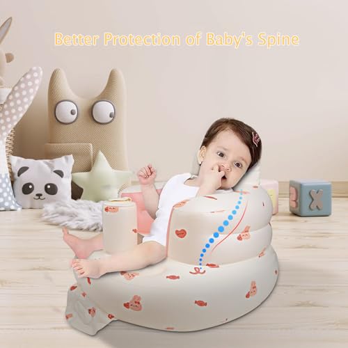 image for EKEPE Inflatable Baby Chair with Built in Air Pump, Sit me Up Floor Se