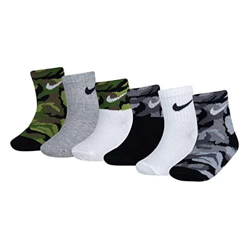 Nike Little Boys Lightweight Ankle Socks 6 Pack (W(Nn0660-023)/B cover