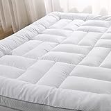 Extra Thick Mattress Topper California King Size, Pillow Top California King Mattress Pad Topper, Pl