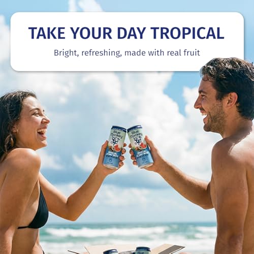 Image of Blue Monkey Coconut Water - 100% Pure Coconut Water from Vietnam - No Pulp - No Sugar Added - Shelf Stable - Refreshing Hydration Drink - 11.2oz (330) 24-Pack