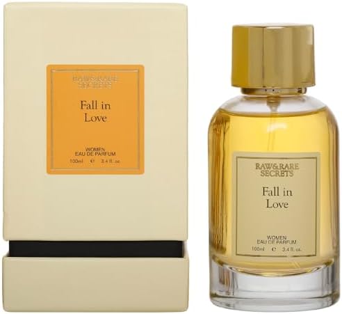 Raw&rare Secrets Premium Fall in Love Musk Luxury Women Liquid Perfume | EDP With Pretty and Long Lasting Fragrance | Gift for Girls or Office | Eau De Parfum 100Ml