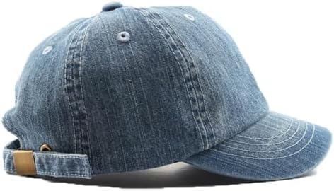  YAMEE Baseball Cap Damen Denim - Stretchband Einstellbare Sonnenschutzmütze für Damen und Herren - Sommer Höchstschutz
