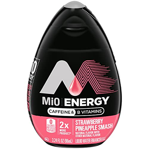 Image of MiO Energy Pineapple Strawberry Smash Naturally Flavored Liquid Water Enhancer 8 Count 3.24 fl oz