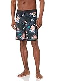 Billabong Men's Standard 73 Line Up Pro Boardshorts, 4-Way Performance Stretch, 19 Inch Outseam, Black, 30