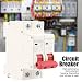 2P DC Disyuntor Miniatura 500V 10A Mini Disyuntor Fotovoltaico Mcb Interruptor de...