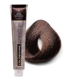 Brelil Colorianne Prestige Technologically Advanced Cream Dyeing Treatment Hydra Color Technology, Light Copper Brown, 100 ml./3.38 fl.oz. (5/40)