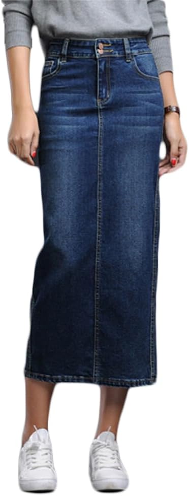 ORANDESIGNE Womens Maxi Long Jeans Skirt Pencil Philippines Ubuy