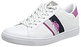  US Polo Association Jarew1, Zapatillas de Gimnasia Mujer, Multicolor (Whi/Fux 057), 39 EU