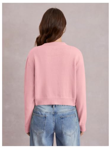 Image of SOLY HUX Women's Button Down Cropped Lightweight Cardigan Sweater | Cute Fall Fashion, 2026