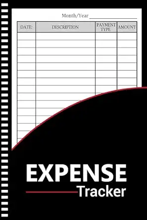 Expense Tracker: 110 Pages Daily Expense Tracker Organizer Log Book, Budget Planner, Money Management Ledger for Personal or Small Business