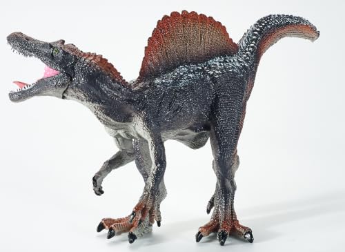 Image of JR PARK Spinosaurus Action Figure with Moveable Jaw Kids Dinosaur Toy