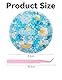Gxdamxz Picky Pad, Skin Picking Fidget mit Pinzette, Squeeze Toys für Erwachsene, Blau